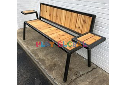 Garden Bench With Side Table